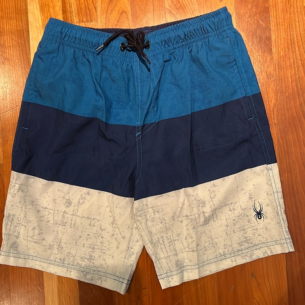 Spyder Youth Board Shorts/ Swim Trunks Sz Medium 10/12